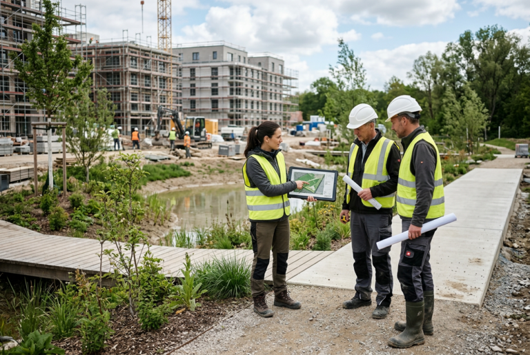 Die Dipl.-Ing. Manfred Schenk Ingenieurgesellschaft mbH: Landschaftsplanung als Teil des Gesamtkonzepts